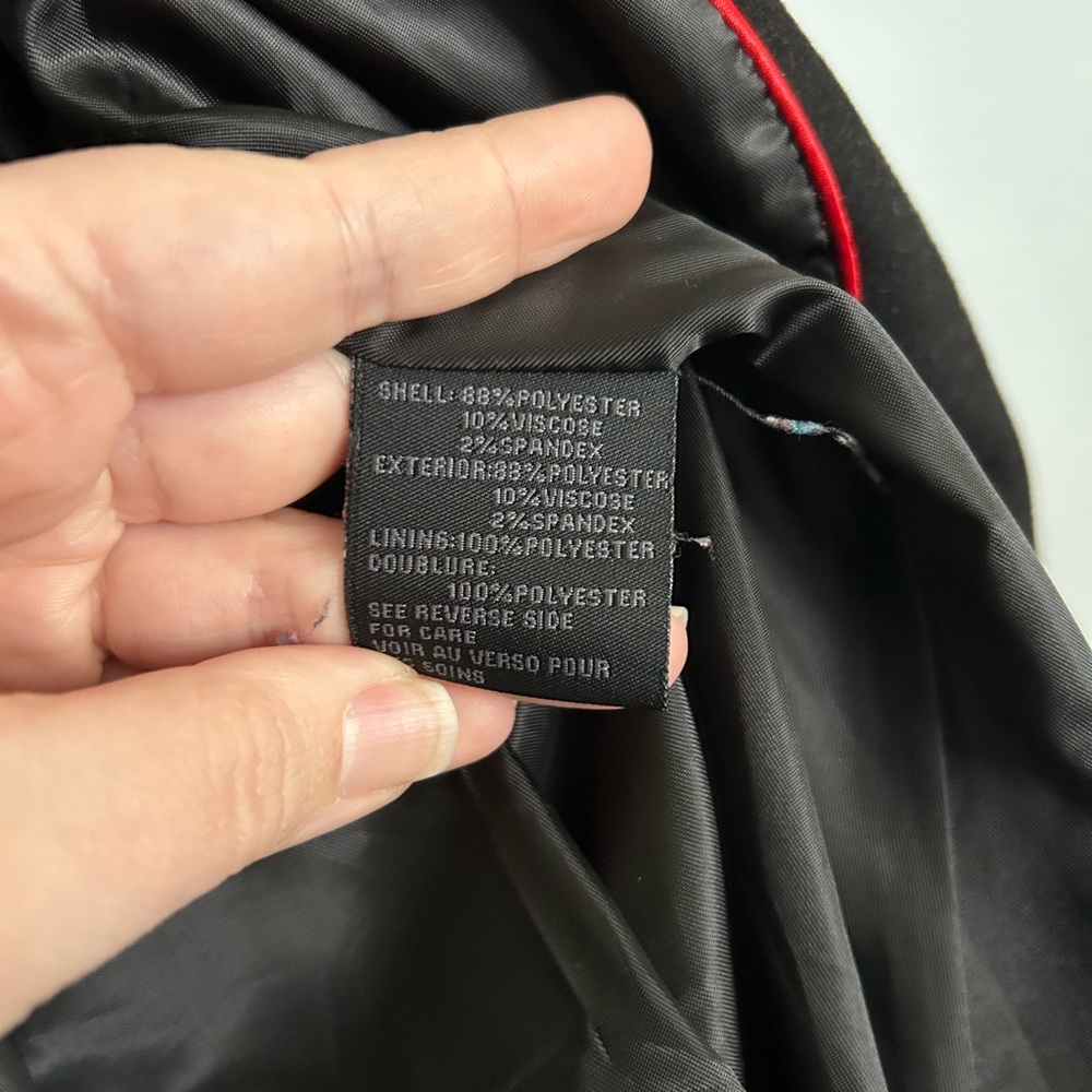 Steve Madden Black Princess Cut Winter Coat - Picture 7 of 9